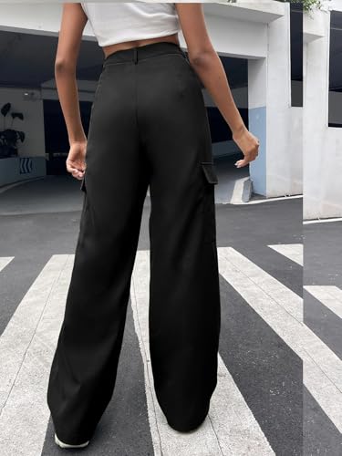 Greciilooks Women Cargo Pant | Women Trousers | WomenS High-Waisted Pant