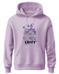 ADRO Men's Cotton Neck Hooded Sweatshirt (H24-LUFFY-PU_Lavender