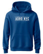 ADRO Men's Cotton Neck Hooded Sweatshirt (H24-ADRO-RB_Royal Blue