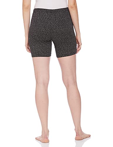 Lyra Printed Regular Fit Night Shorts Black