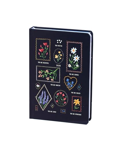 Factor Notes 2025 Classic 12-Month Dated Planner: 100+ Stickers | Habit Tracker | Inspirational Quotes | Sleep & Mood Trackers |