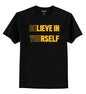 ADRO Believe in Yourself Design Printed T-Shirt for Men (RNR-S36-YOU-BL_Black_XL)