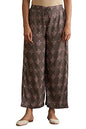W for Woman Folksong Strechable Parallel Pants for Women | Trousers for Women