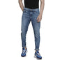 The Indian Garage Co Men Slim Fit Solid Mid-Rise Stretchable Mid Rise Jeans Blue
