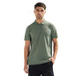 Nobero MenS Self Design Regular Fit Polo Shirt (1M-Twpo-R0030_Sage Green