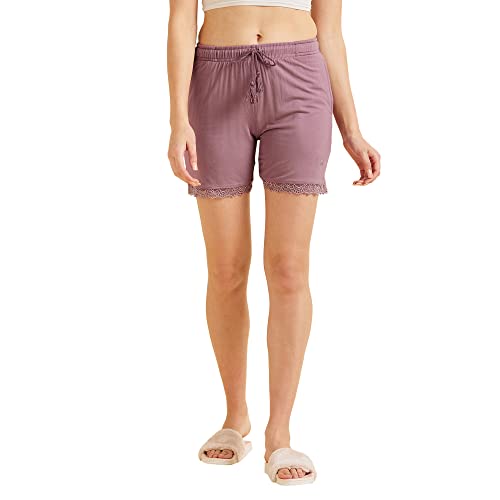 Sweet Dreams Womens Regular Shorts (LS-2469AW_Dry Rose