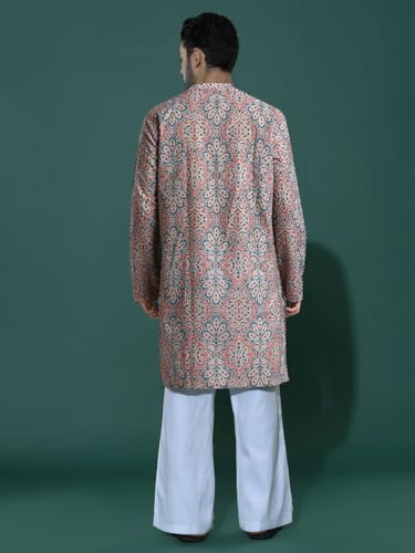 Greciilooks Kurta For Men | Kurta Set For Men | Kurta Pyjama Set For Men | Kurta Set For Men Kurta For Men With Sequin Embroider