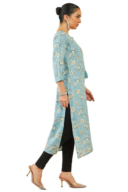 Soch Rayon Women's Regular Kurtas