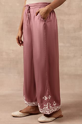 Folksong Strechable Parallel Pants For Women | Trousers For Women | W For Woman