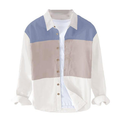 BE ACTIVE Mens Regular Fit Casual Shirt|| Cotton Stylish Full Sleeves Shirt for Men Blue