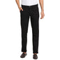 Turtle Men Cotton Stretch Black Checked Ultra Slim Fit Trousers