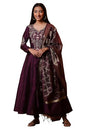 Aurelia Women's Solid Rayon Kurta Set with Tight & Dupatta
