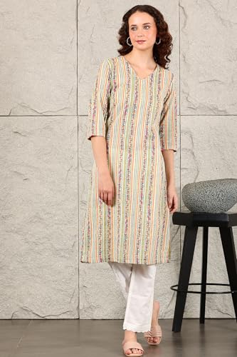 W for Woman Women's Rayon Floral Regular Print Parade