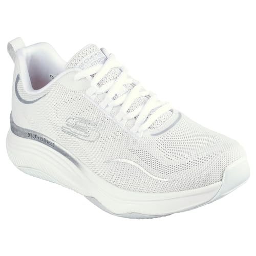 Skechers Women DLux Fitness Pure G Vegan Air-Cooled Memory Foam Cushioned Comfort Insole (1498 Casual Shoes