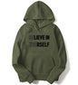 ADRO Believe in Yourself Design Printed Hoodies/Sweatshirts for Men & Women (H20-M-YOU-OL_Olive_XL)
