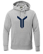 ADRO Men's Cotton Neck Hooded Sweatshirt (H22-M-LNN-GR_Grey_XL)