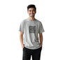 Nobero MenS Graphic Printed Cotton T-Shirt Grey