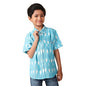 Fabindia BoyS Woven Fitted Shirt (102871101_Blue
