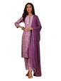 Varanga Ethnic Floral Printed Straight Kurta Paired with Tonal Printed Bottom and Dupatta