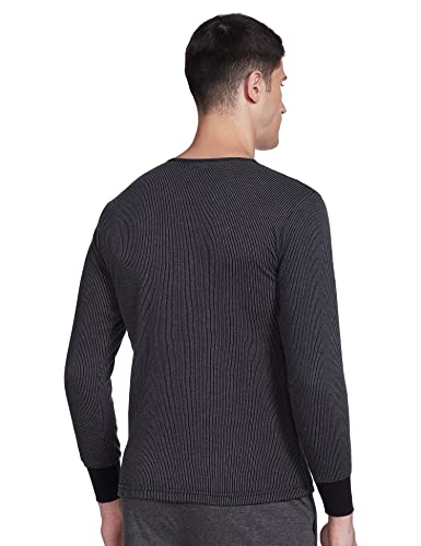 Rupa Jon Winter Thermal Top for Men in Cotton Blend |Round Neck Inner Thermal Wear | Full Sleeves and Snug Fit | Premium Thermal