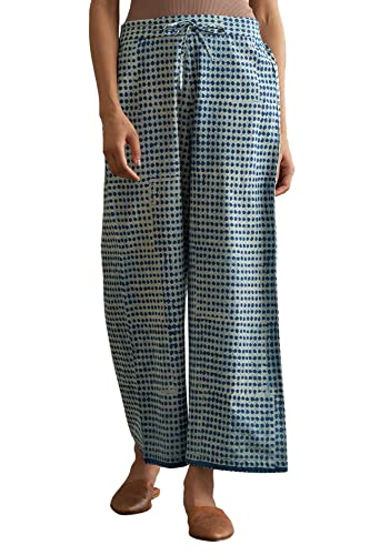 W for Woman Folksong Pure Cotton Strechable Parallel Pants for Women | Pure Cotton Parallel Pants for Women | Trousers for Women