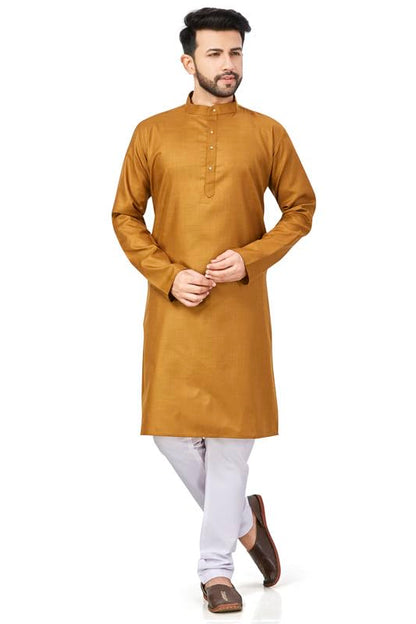 Be Active MenS Traditional Solid Full Sleeves Kurta || Cotton Kurta For Men || Men Kurta For Wedding || Kurta For Men (N-Rfsk00
