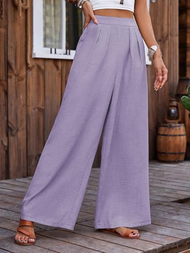 TOPLOT Trouser for Women || Loose Fit High-Waist Korean Pants || Formal Trouser for Woman || (Relaxed Fit || Casual) (Pleated-Pa