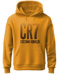ADRO Men's Cotton Neck Hooded Sweatshirt (H20-M-CR07-MU_Mustard_XL)