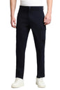 Dennis Lingo Mens Full Length Cotton Lycra Solid Slim Fit Cargo Trousers Navy