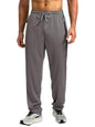Pinkmint Mens Spandex Track Pant ll Stylish Regulr Fit Track with Side Zip Pocket ll Gym Wear ll Yoga ll Sports (Pack of 1) Gre