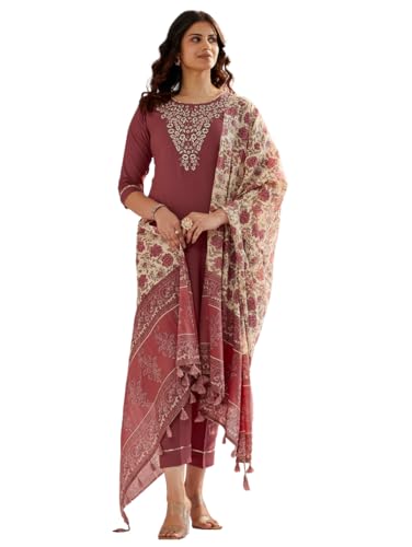 Fashion Basket Cotton Silk Kurta Set with Duptta for Women