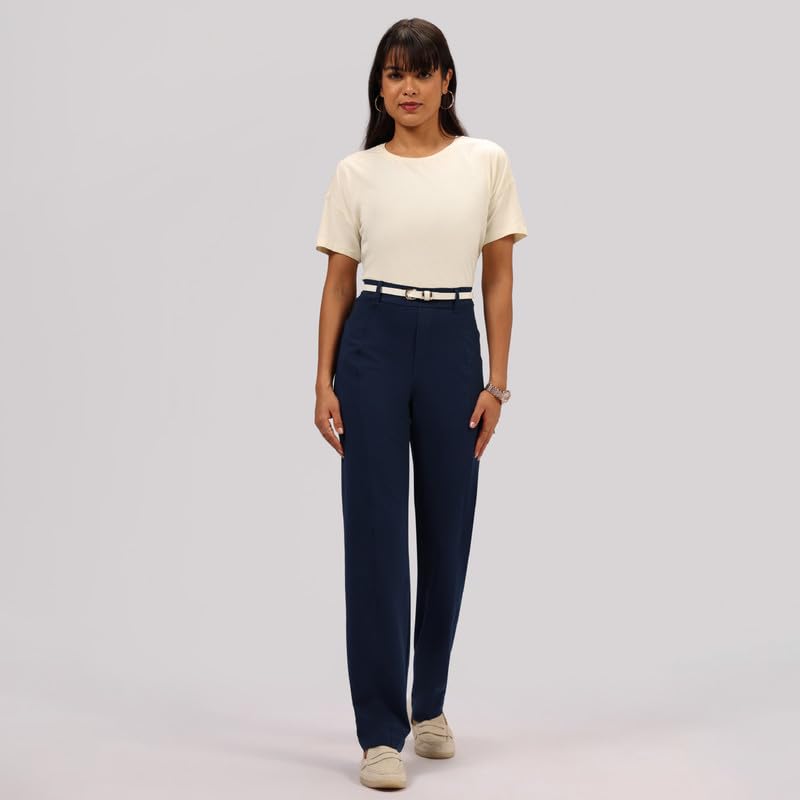 BlissClub Womens AM:PM Air Straight Pants - Cotton Tall