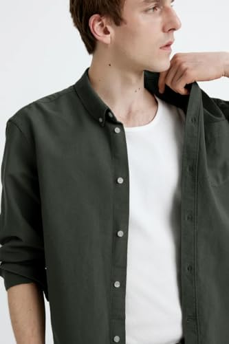 BE ACTIVE Mens Casual Pure Cotton Regular Fit Solid Shirt || Casual Shirts for Men || Mens Casual Shirt || Casual Wear Shirts
