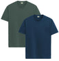ADRO Mens T Shirts | Solid Tshirts for Men | Pure Cotton Lycra Fabric | 4 Way Stretch Smart tech Tshirt | Pack of 2 Round Neck T