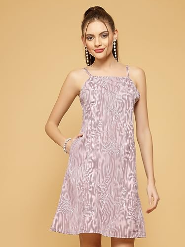 OOMPH! Womens Western & Fusion wear Dresses for Women, Purple - md898