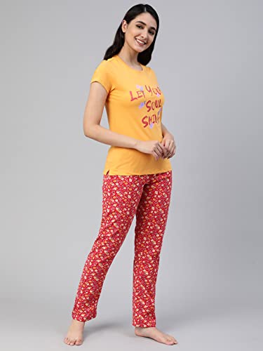 Lyra 701 Premium Cotton Printed Night Suit For Women