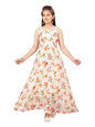 Aarika Girls Georgette A-Line Floor Length Dress (MD-22144_White_32)