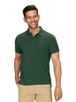 XYXX Mens Cotton Solid Regular Fit Shirt (XY_CR14_Polo Tshirt_1_Oak Green