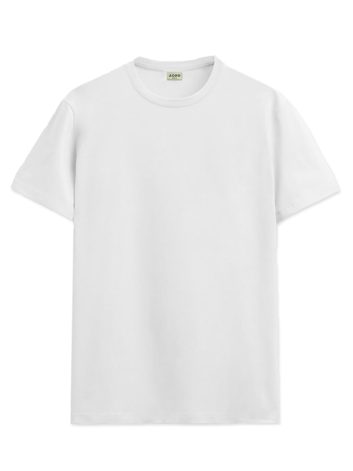 ADRO T Shirts for Boys & Girls || Solid Plain Regular Fit T-Shirt || Ages 3-14 || 100% Cotton Round Neck Tshirt for Boys & Girls