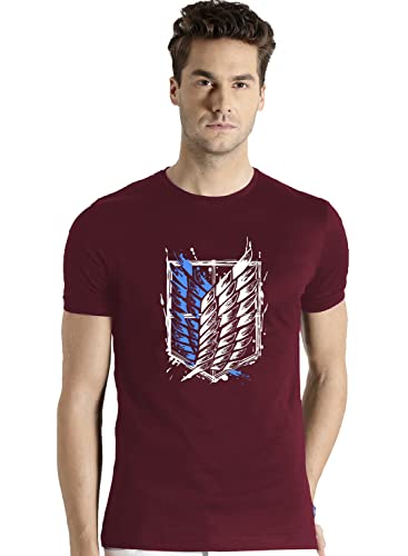 ADRO Mens Attack on Titan Cotton T-Shirt (M)