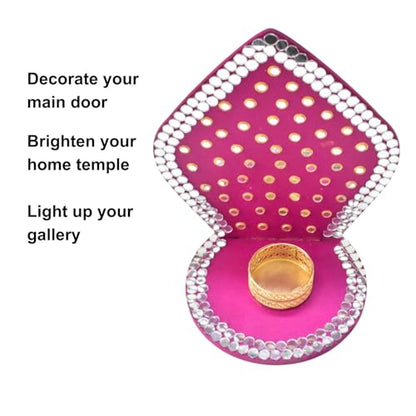 Deepjyoti Diya - Pink