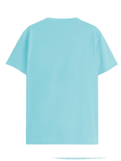 ADRO T-Shirts for MenChest Printed T-Shirt for MenCotton Tshirt for Men|RN24-STICK-YONG-MI