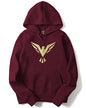 ADRO Men's Cotton Neck Hooded Sweatshirt (H20-GL-BIR-MR_Maroon_XL)