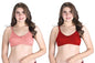 Pack Of 2 Venus Full Coverage Support Bra With Adjustable Strap
