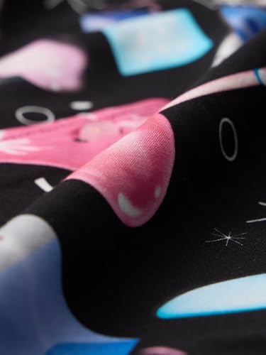 The Souled Store Official Powerpuff Girls : Sugar Collared Neck Cotton Crop Tops for Young Girls Black
