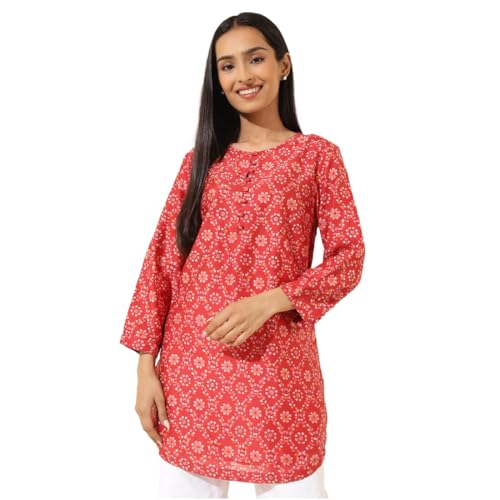 Fabindia Women's Printed Regular Tunic