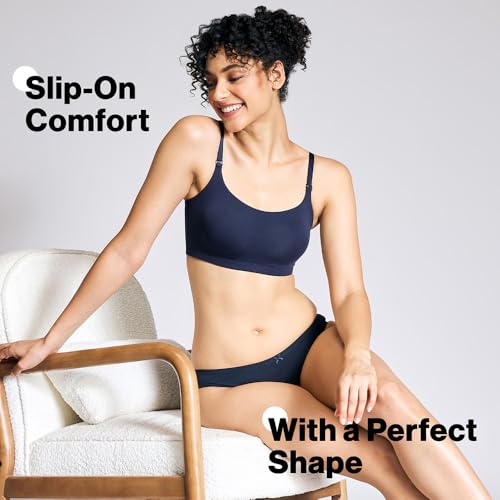 Nykd (Nyb165 Cotton Non Padded & Non Wired Full Coverage Slip On T-Shirt Bra For Women | Easy Breezy Soft Fabric With Hidden Sha