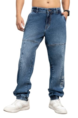 Hubberholme Men Cotton Straight Fit Mid-Rise Jeans 36