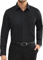 CB-COLEBROOK Mens Cotton Casual Classic Design Button Up Shirt with Chest Pocket, Male Clothes for Spring and Fall Business Occ