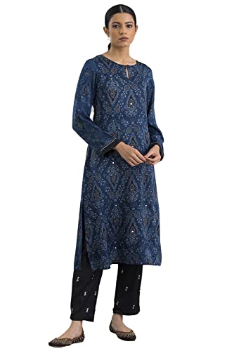 W for Woman Women's Rayon Paisley Regular Fashion Vest